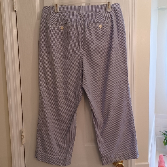 Talbots "Chelsea"  wonderful leg crop pants - Picture 7 of 7
